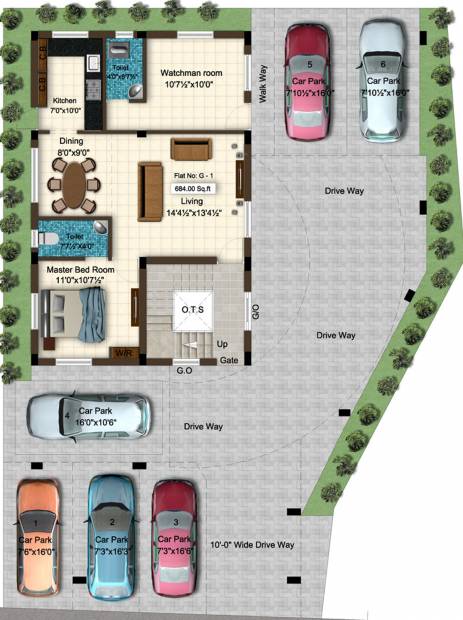 Images for Cluster Plan of Sai Jeevadhara