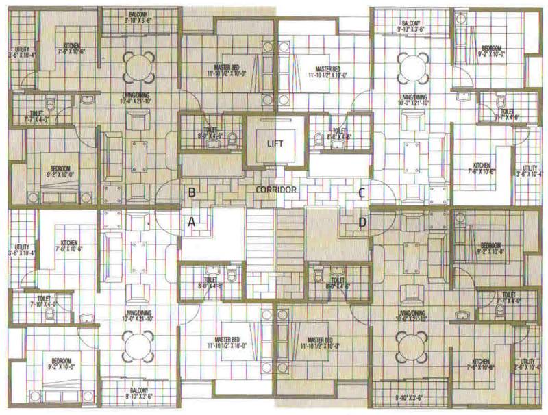 Images for Cluster Plan of Niketan Iconia