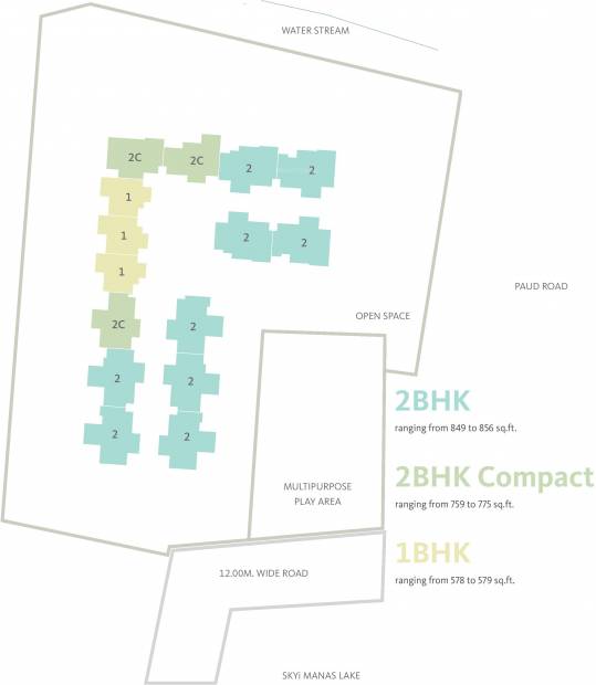  first Images for Site Plan of Skyi First