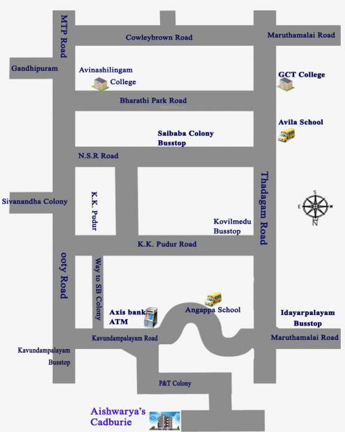 Images for Location Plan of Aishwarya Cadburie