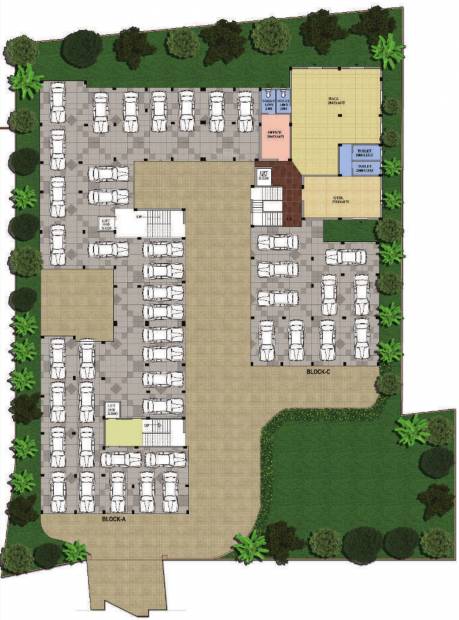 Images for Cluster Plan of Cancun Orange Nest