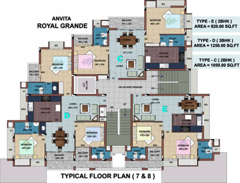  royal-grande Images for Cluster Plan of Anvita Royal Grande