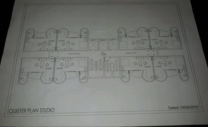  studios Images for Cluster Plan of Anindya Studios