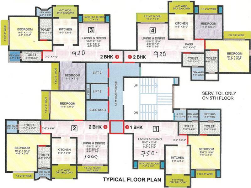 sadguru-&-developers laxmi-heaven Laxmi Heaven Typical Cluster Plan