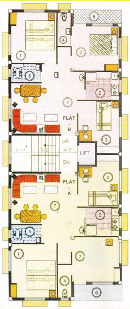 Images for Cluster Plan of Ajmir Nivas