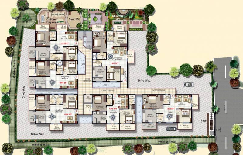 Images for Layout Plan of President Opulence