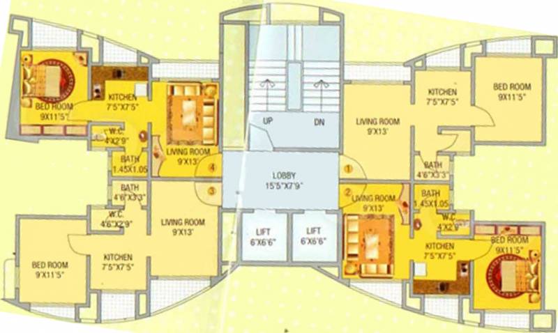  bhakti-heights Cluster Plan