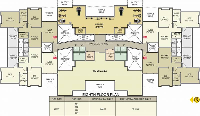 Images for Cluster Plan of Ujwal Paradise