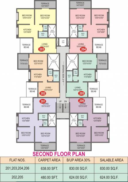  serena Serena Cluster Plan for 2nd Floor