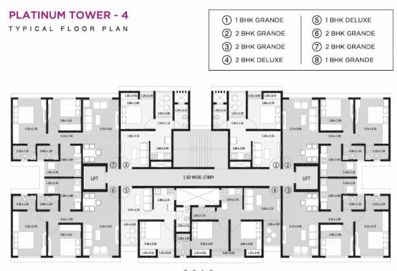 Images for Cluster Plan of Platinum Tower 4