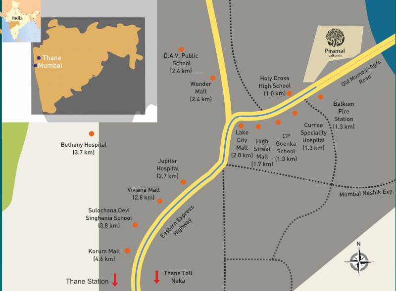  vaikunth-signature-plus-collection Images for Location Plan of Piramal Vaikunth Cluster 1