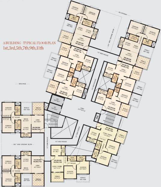 Images for Cluster Plan of Prarambha Red Earth Phase 1