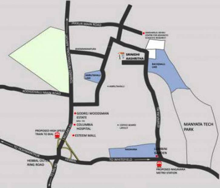 Images for Location Plan of Srinidhi Aashritha