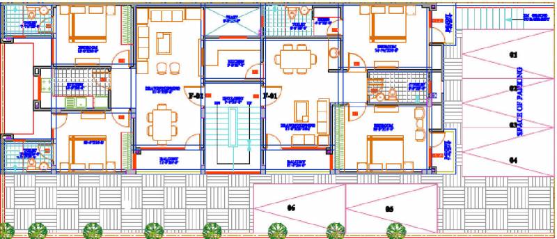  amrit Amrit Cluster Plan for Ground to 2nd floor