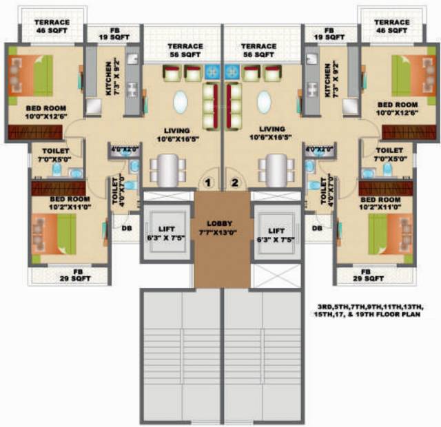 Images for Cluster Plan of Kaamdhenu Luxuria