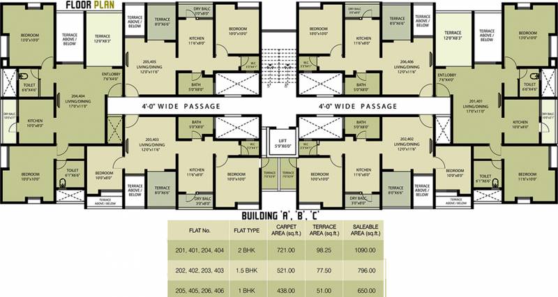Images for Cluster Plan of Balaji Casa Height