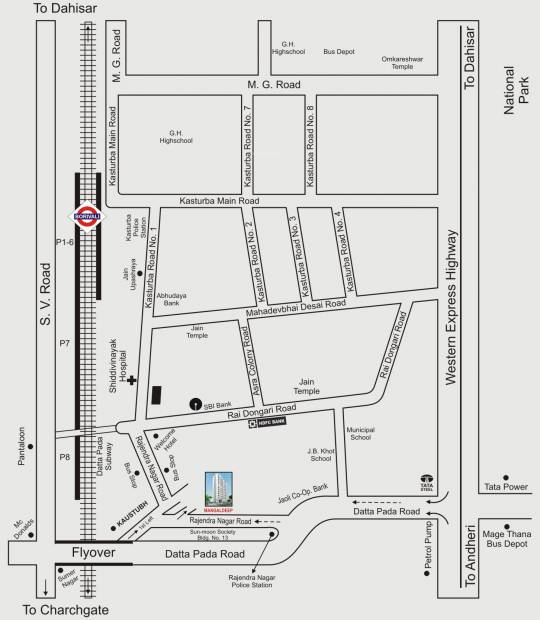  mangaldeep-chsl Images for Location Plan of Dhariwal Mangaldeep CHSL