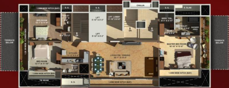 Images for Cluster Plan of Gorwani Palacio