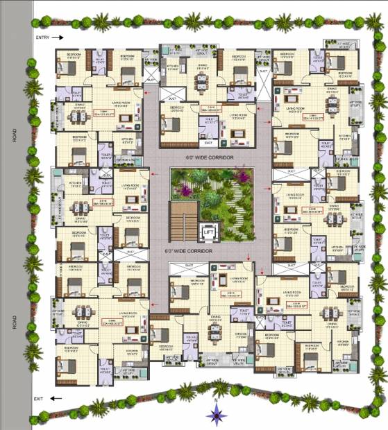 Images for Cluster Plan of VR Lake View