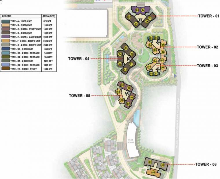  hillside-gateway Images for Site Plan of Prestige Hillside Gateway