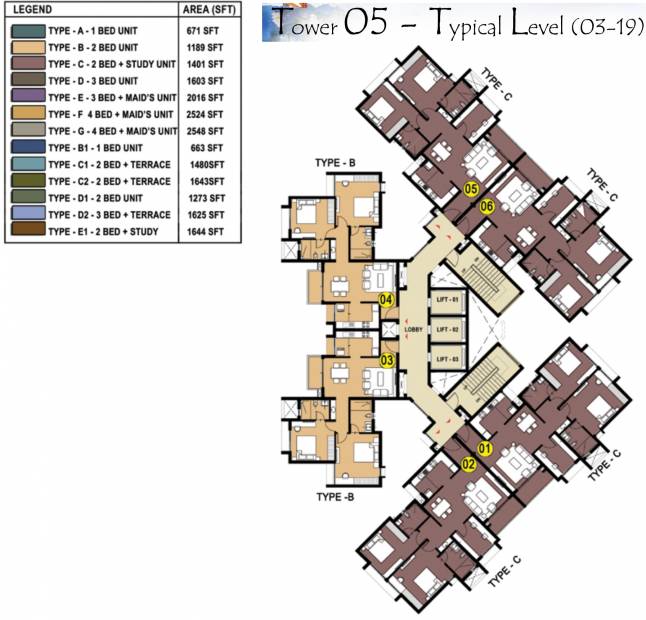  hillside-gateway Images for Cluster Plan of Prestige Hillside Gateway