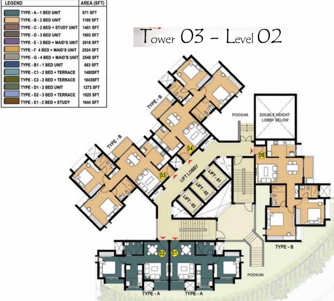 hillside-gateway Images for Cluster Plan of Prestige Hillside Gateway