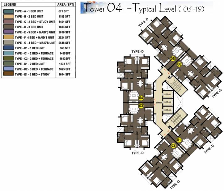  hillside-gateway Images for Cluster Plan of Prestige Hillside Gateway