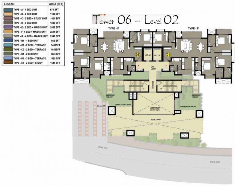  hillside-gateway Images for Cluster Plan of Prestige Hillside Gateway
