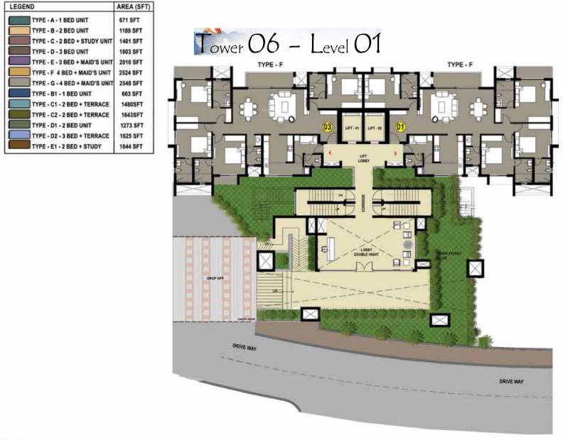  hillside-gateway Images for Cluster Plan of Prestige Hillside Gateway