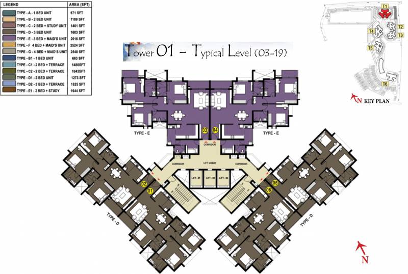  hillside-gateway Images for Cluster Plan of Prestige Hillside Gateway