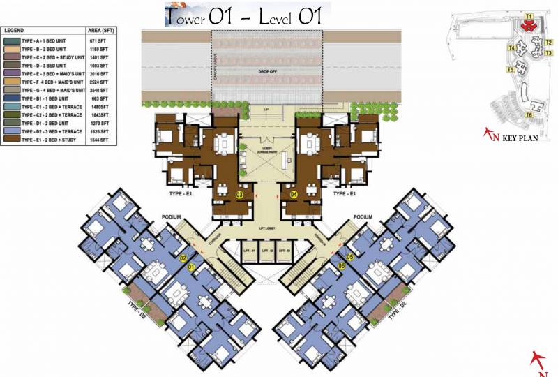  hillside-gateway Images for Cluster Plan of Prestige Hillside Gateway