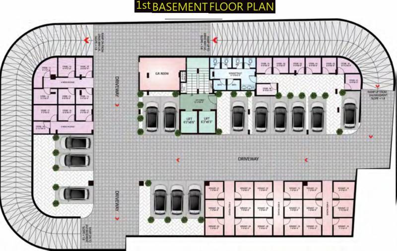  5th-avenue Images for Cluster Plan of Upasna 5th Avenue