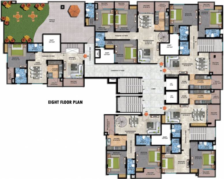 Images for Cluster Plan of KGK The Oasis