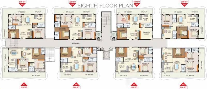 Images for Cluster Plan of GCON VIP Towers