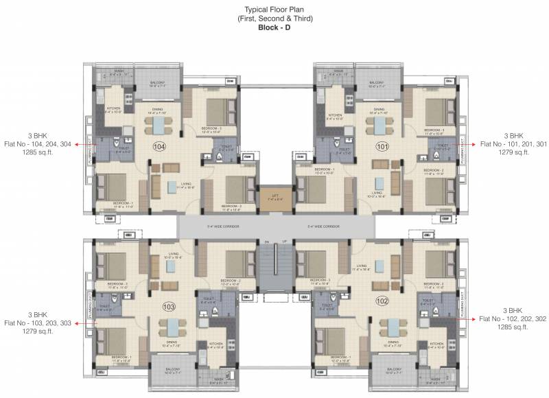 Images for Cluster Plan of Kochar Arjun Gardens