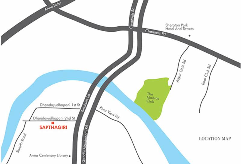 Images for Location Plan of Etica Sapthagiri