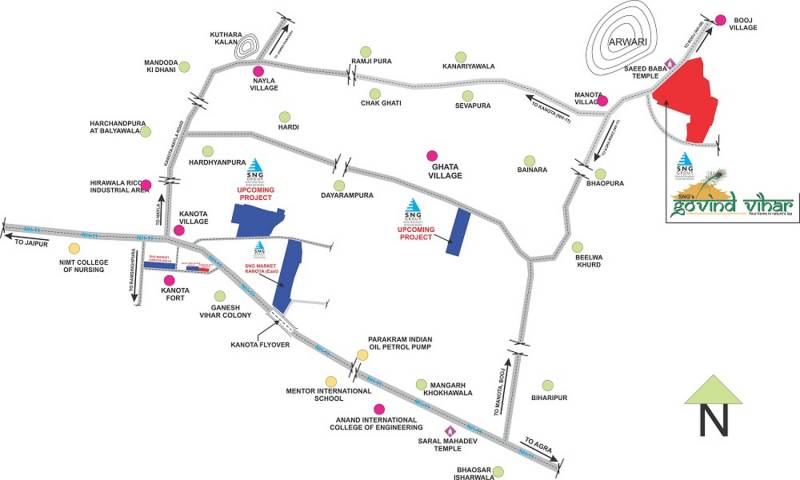 Images for Location Plan of SNG Govind Vihar