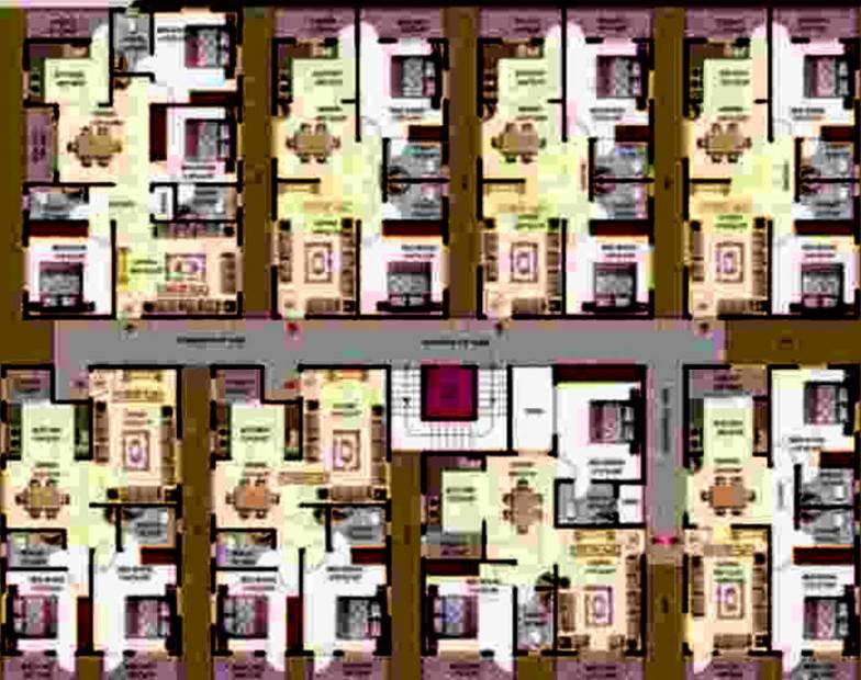 Images for Cluster Plan of SLV Realtor P Square Relais