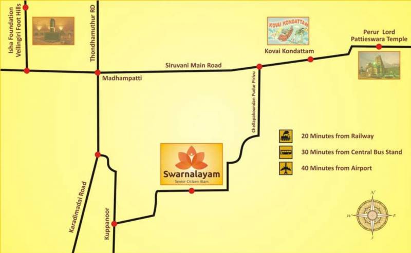 Images for Location Plan of Swarnalayam Swarnalayam Villas