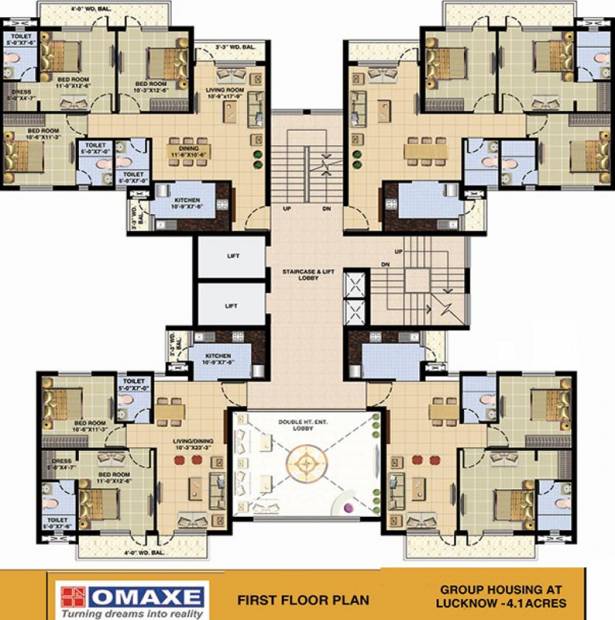 Images for Cluster Plan of Omaxe The Palace