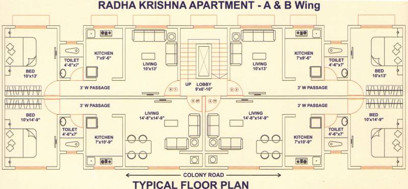 Images for Cluster Plan of BLW Radha Krishna