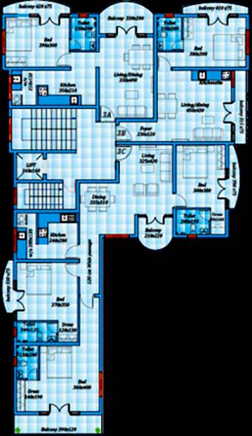 Images for Cluster Plan of AC Vaishnavam