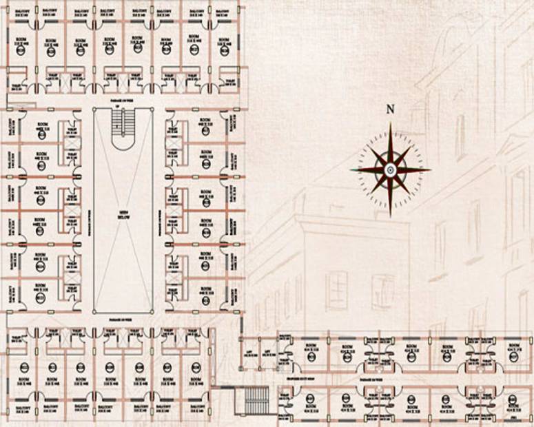 Images for Cluster Plan of AC Asowan Suites