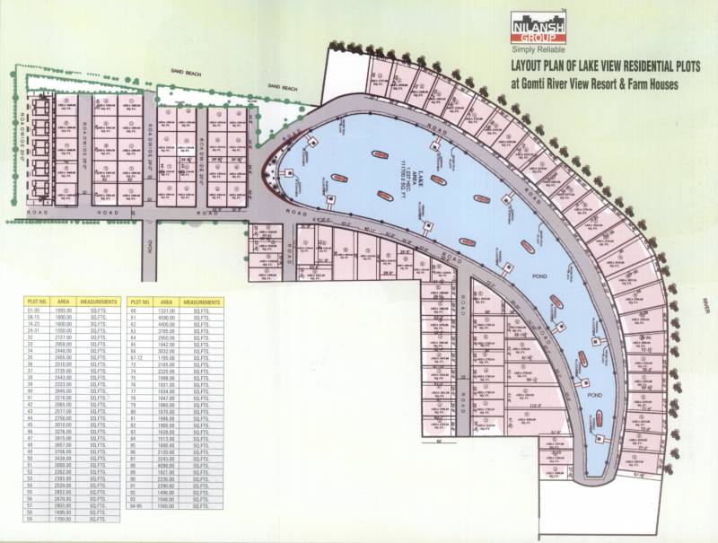 Images for Layout Plan of Nilansh Lake View Plots