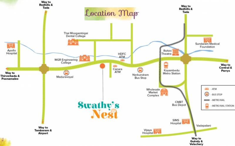 Images for Location Plan of Jayaswathy Swathy Nest