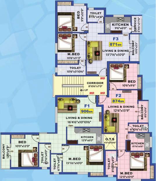 Images for Cluster Plan of Niroopa Vijay Park