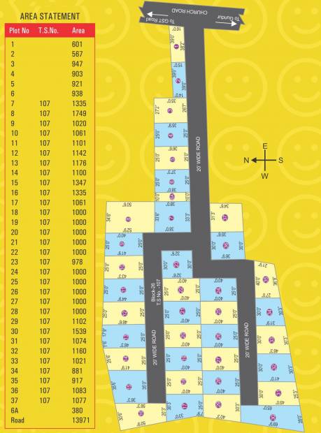 Images for Site Plan of Vijay Egambaram Avenue