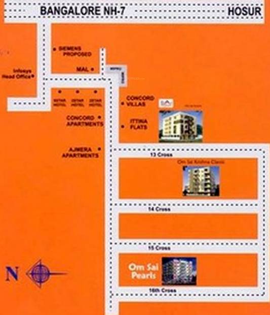 Images for Location Plan of Santrupti Om Sai Pearls