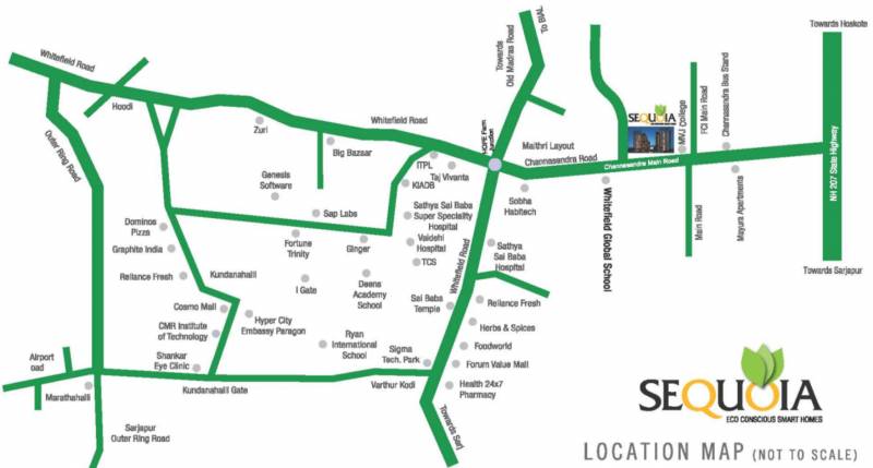  sequoia Images for Location Plan of Marvel Sequoia