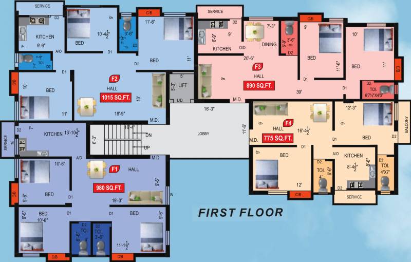 Images for Cluster Plan of VGK Samudra